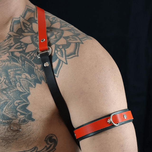 Leather Leather Bicep Armband