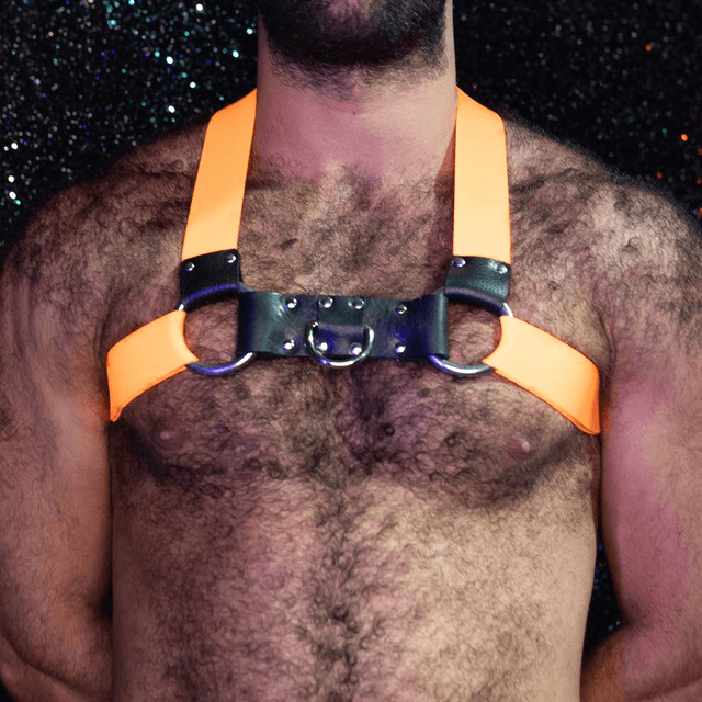 Orange Chest Harness 