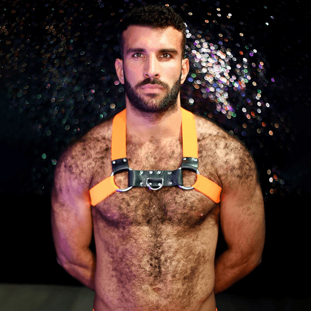 Orange Chest Harness 